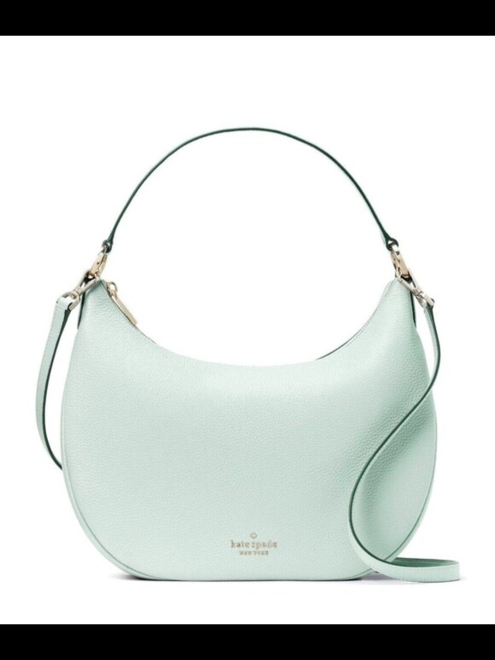 New Kate Spade Weston Sholder Bag In Seawater/Mint Green